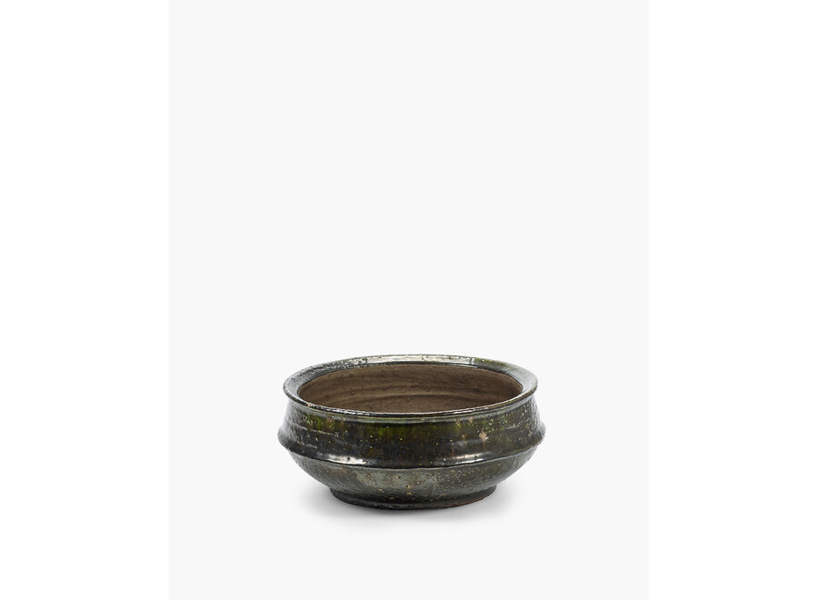 Kelly Wearstler - Dune Planter bowl 02 - S - Dark Green