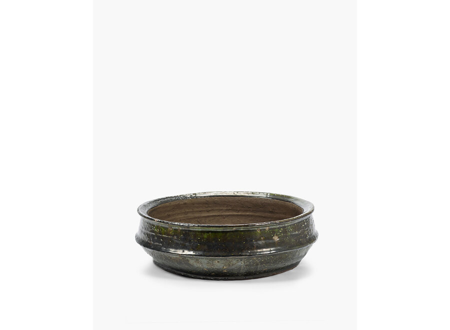 Kelly Wearstler - Dune Plantenkom 02 - L - Dark Green