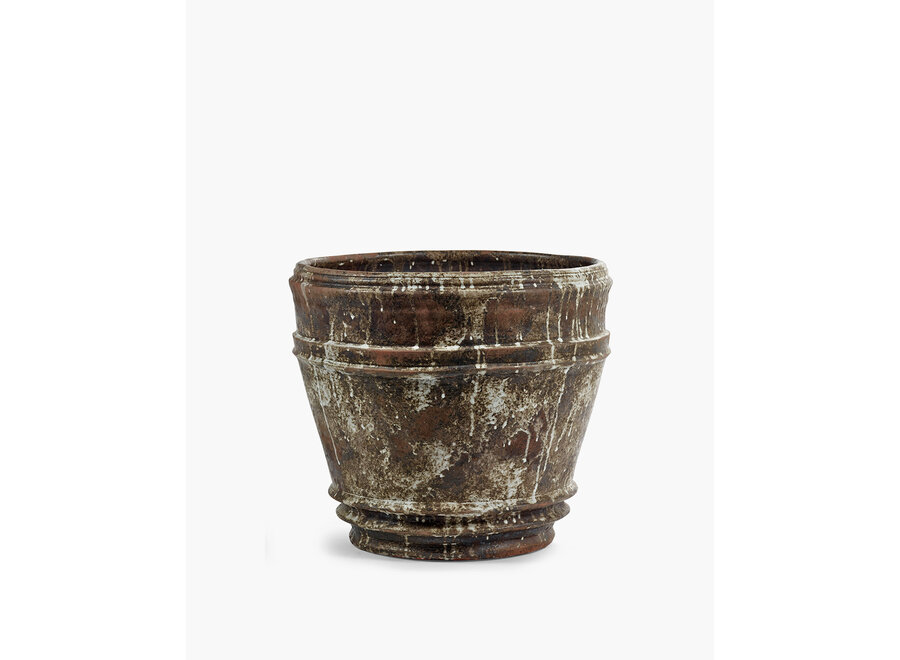 Kelly Wearstler - Mesa Planter 01 - L - White Brown