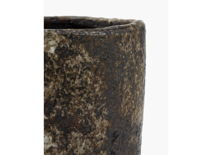 Kelly Wearstler - Dune Planter 02 - S - Dark Brown