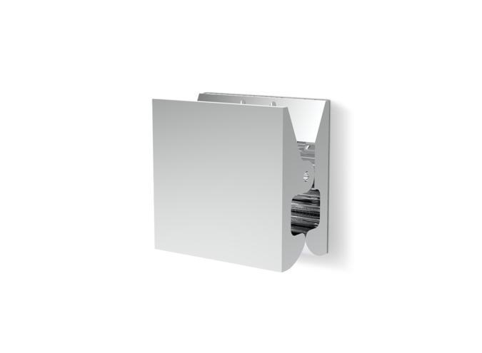 Wandhaak Pinch - Square - M - Chrome