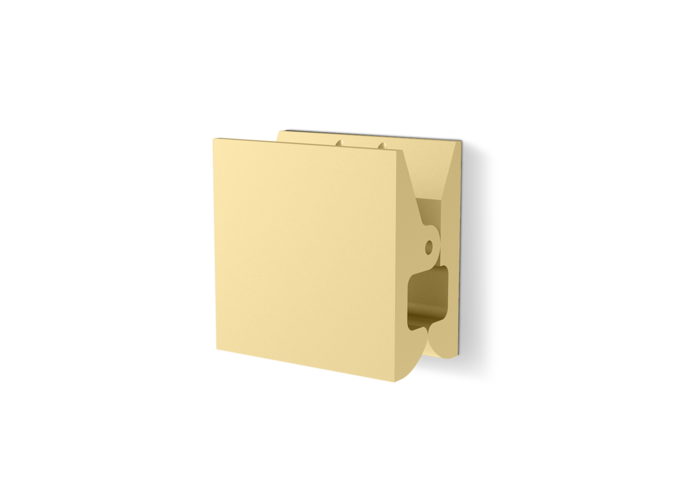 Wandhaak Pinch - Square - M - Gold matt