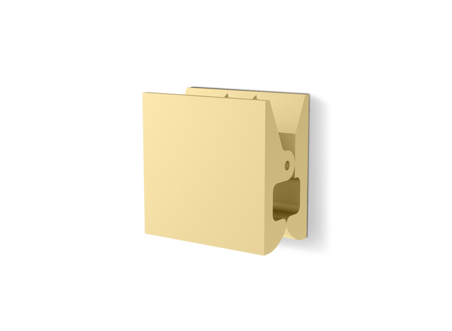 Wandhaken Pinch - Square - M - Gold matt