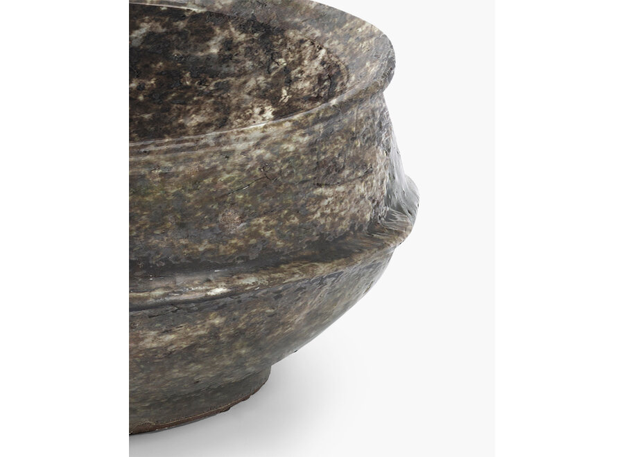Kelly Wearstler - Dune Planter bowl 02 - L - Dark Brown