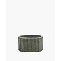 Kelly Wearstler - Rift Planter low 03 - Dark Green