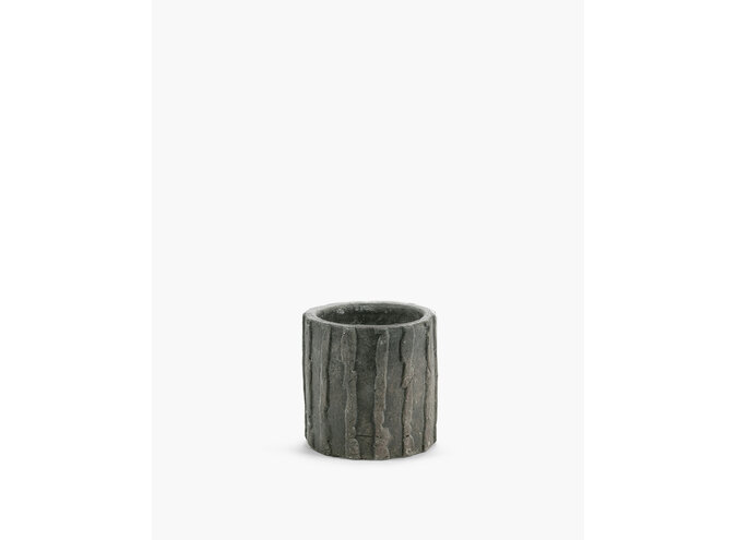Kelly Wearstler - Rift Planter niedrig 03 - S - Dark Green