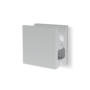 Wandhaken  'Pinch' - Square - M - Stainless steel matt