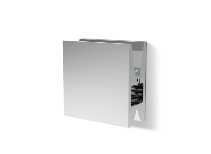 Wandhaken Pinch - Square - L - Chrome