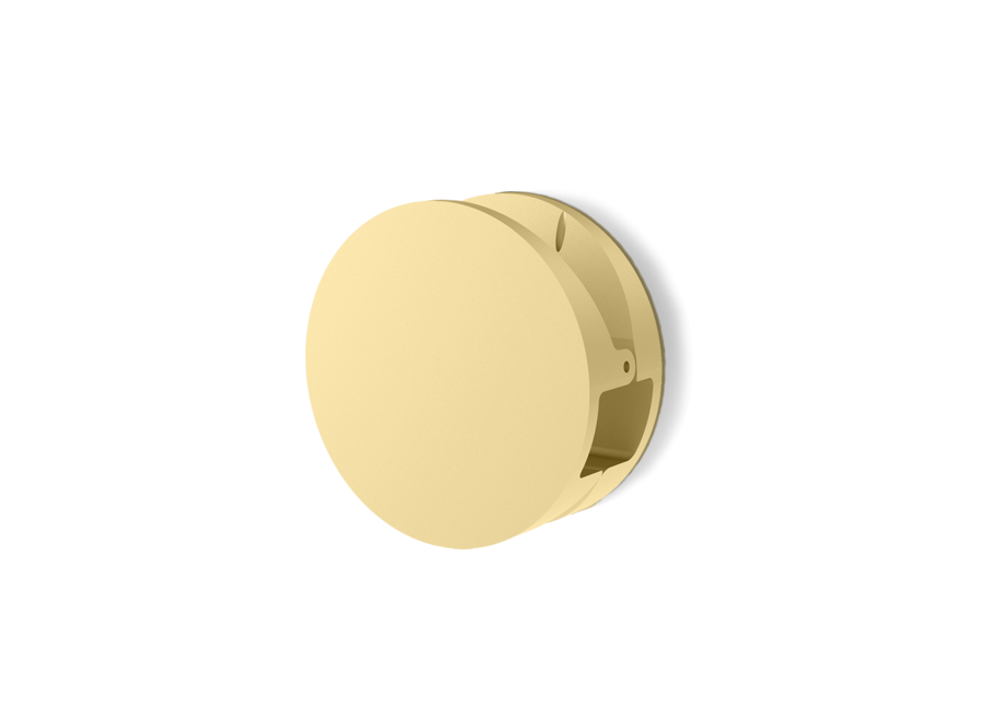 Wandhaken Pinch - Round - L - Gold matt