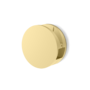Wall hook 'Pinch' - Round - L - Gold matt