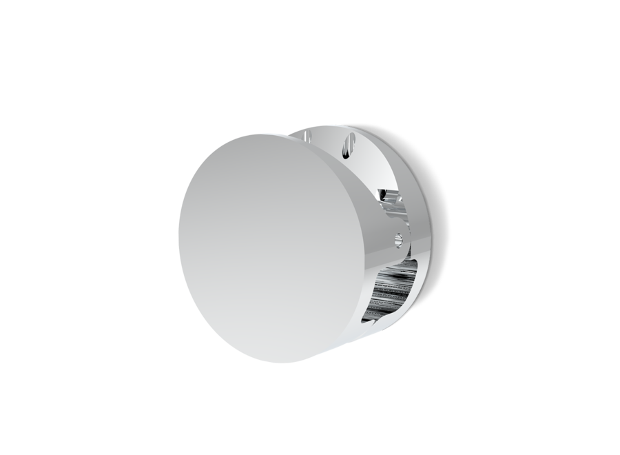 Wandhaak 'Pinch' - Round - M - Chrome