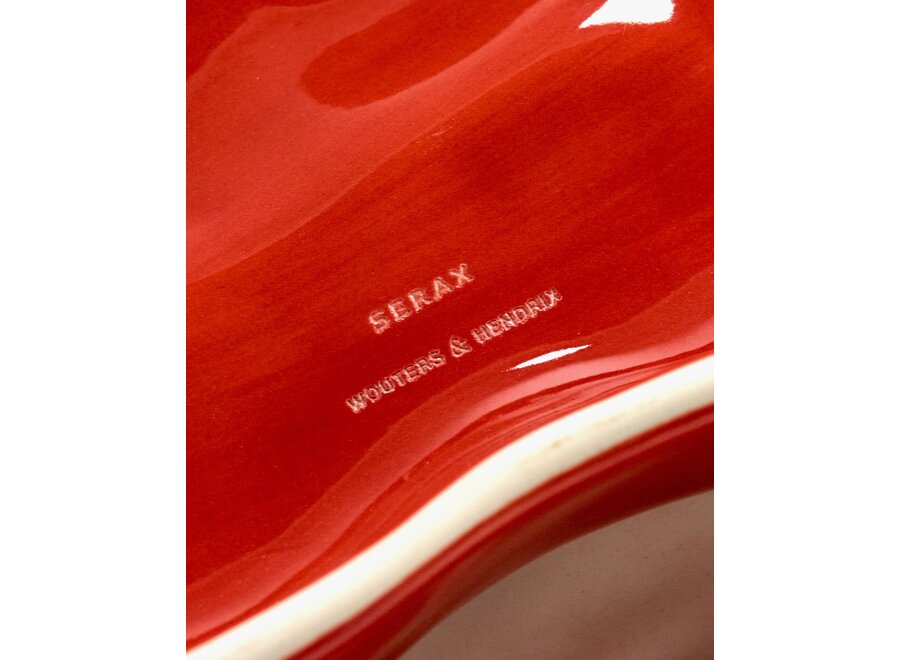 Wouters & Hendrix  - Les objets Mouleversants plat de service - S - Red