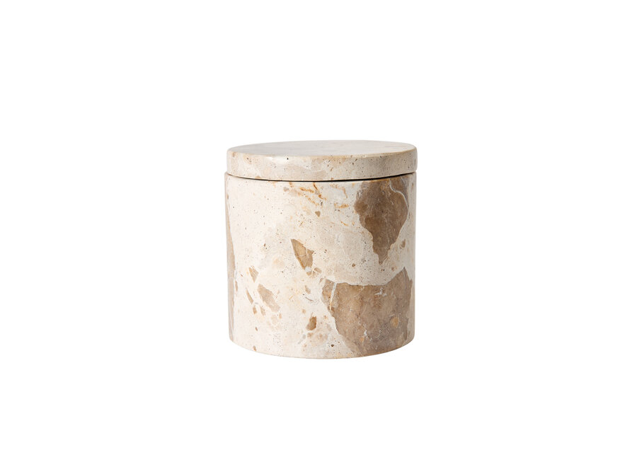 Jar with lid 'Vita' - Seashell