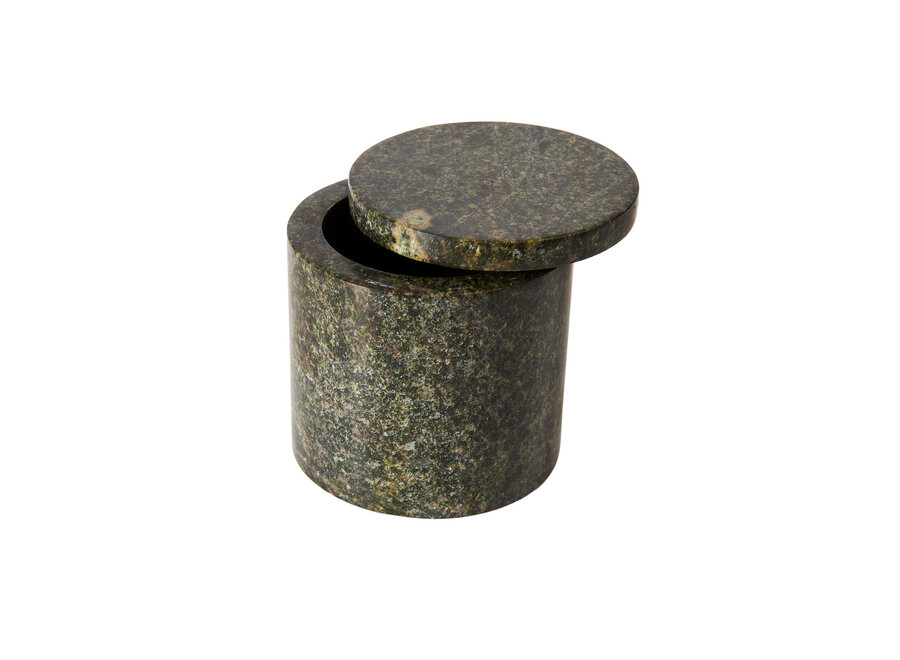 Pot met deksel 'Vita' - Seagrass