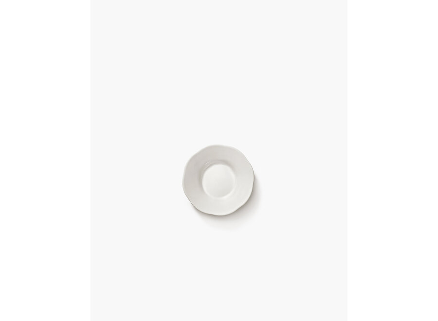 Sergio Herman -  Silhouette 4pc high side plate - S - White