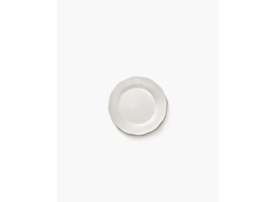 Sergio Herman -  Silhouette 4pc high side plate - M - White