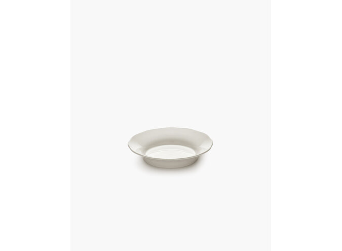 Sergio Herman -  Silhouette 4pc high side plate - L - White