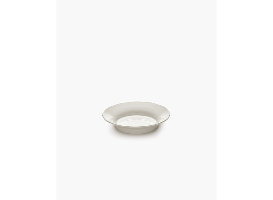 Sergio Herman -  Silhouette 4pc high side plate - L - White