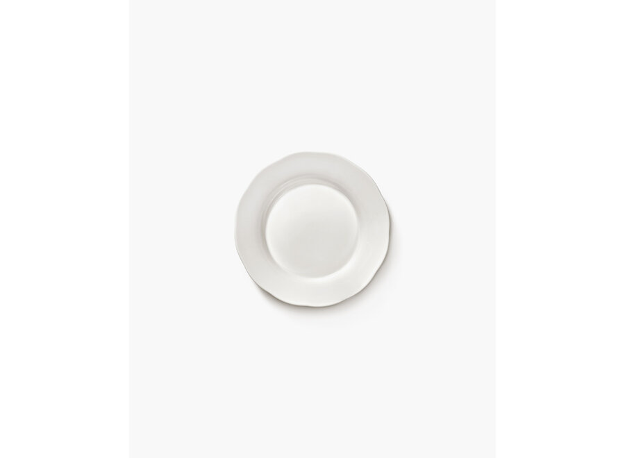 Sergio Herman -  Silhouette 4pc high side plate - L - White