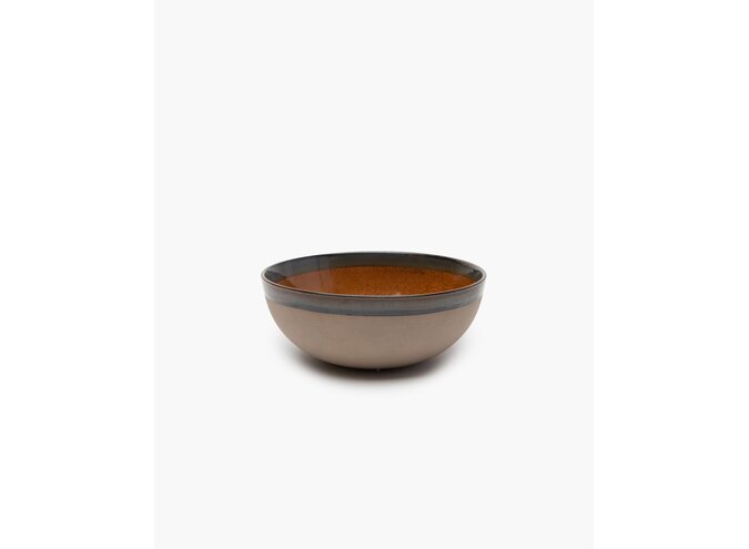Sergio Herman - Surface serveer kom - L - Rusty Brown