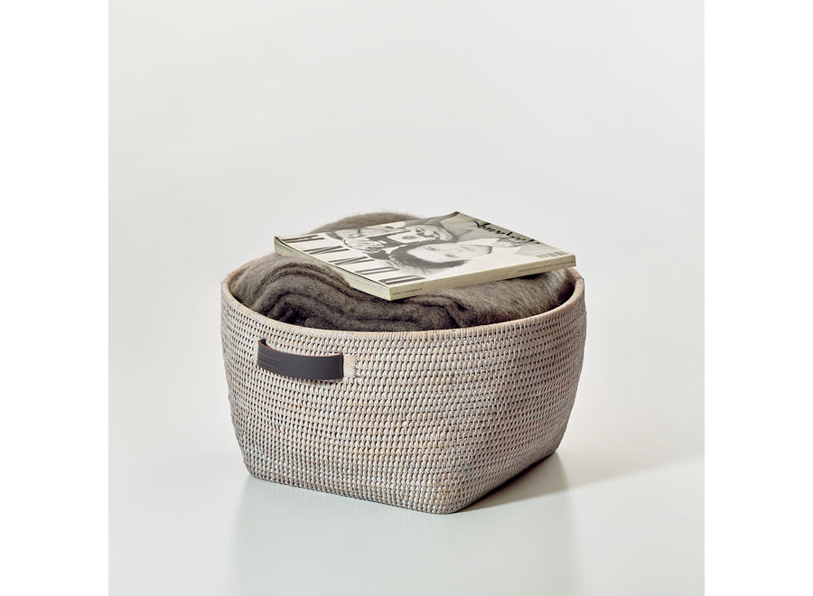 Aufbewahrungsbox 'Basket' - Light Rattan