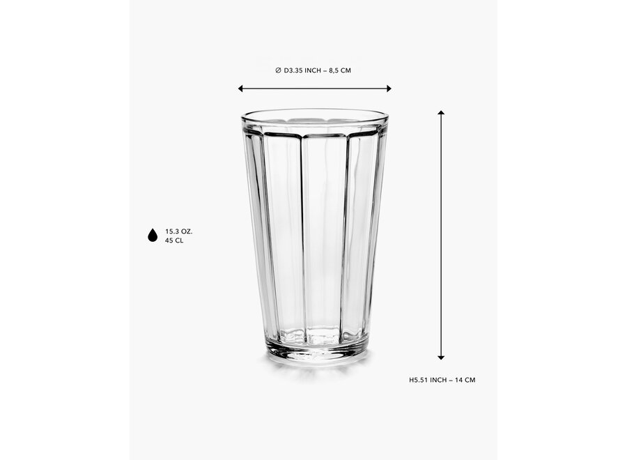 Sergio Herman - Surface 4pc longdrinkglas