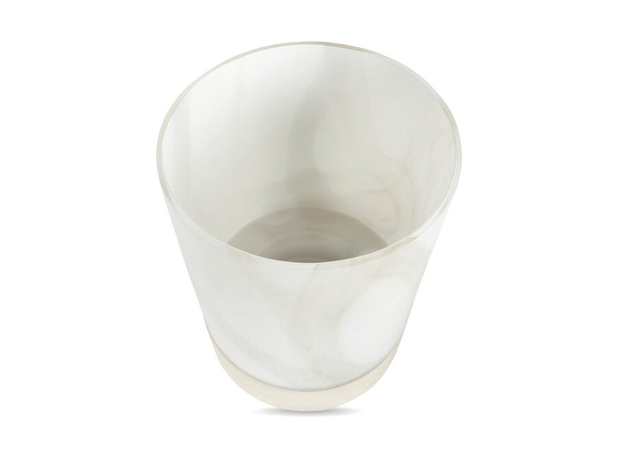 Windlicht 'Oberina' Smoke/White - XL