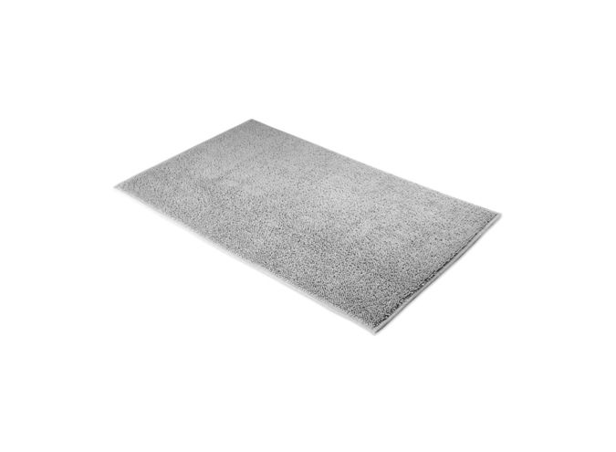 Badematte Twist - Silver Grey
