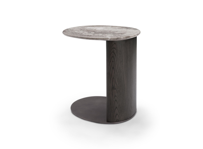 Table d'appoint 'Esmee' - Rome grey marble