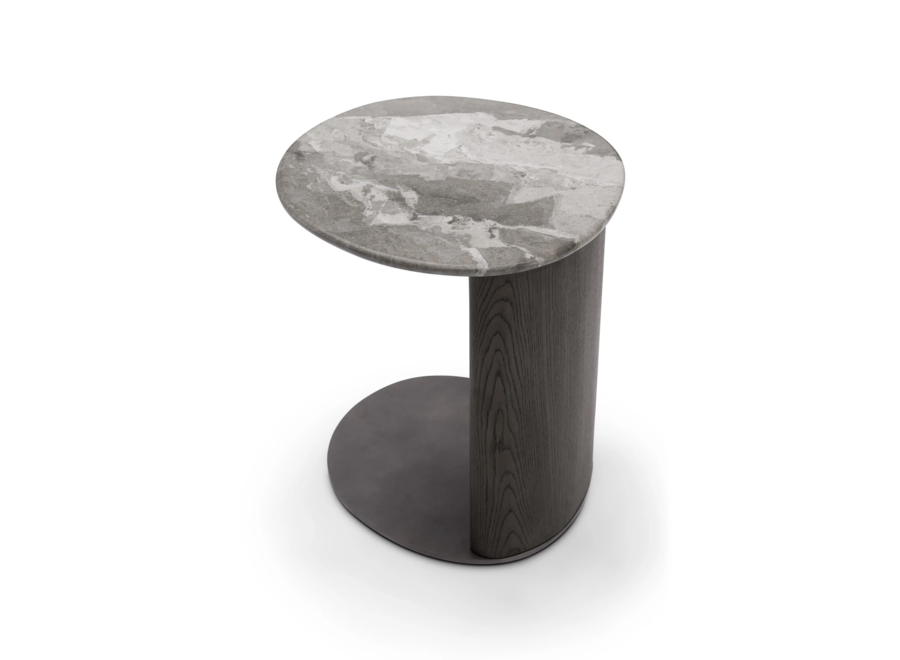 Beistelltisch 'Esmee' - Rome grey marble