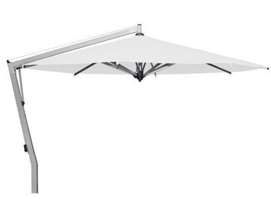 Parasol 'Capri' Ø400 - Silver/White