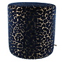 Poef Etelle Exclusive Indigo/Gold