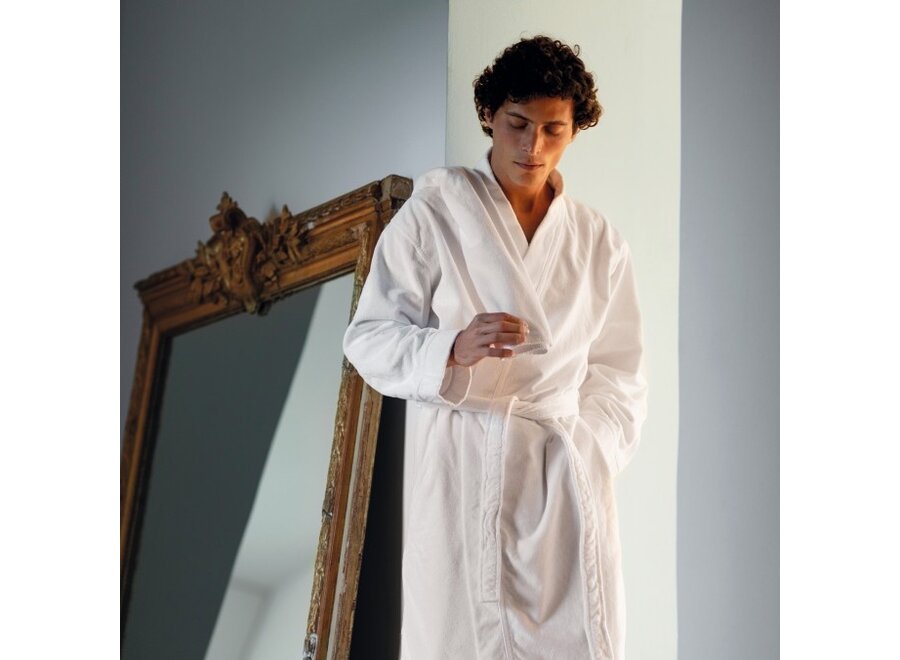 Bademantel 'Cool' - White