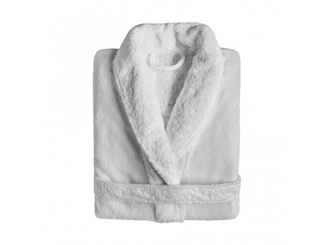 Bathrobe 'Egoist' - Silver