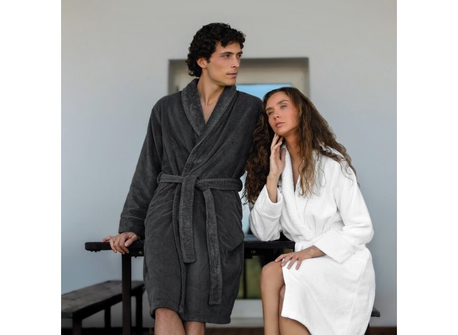 Bathrobe 'Egoist' - White