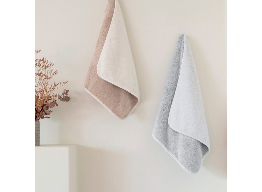 Handtuch 'Bicolore' - White/Cloud