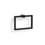 Handdoekhouder 'Corner' - HTR - Black matt