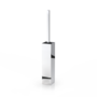 Toilet brush set 'Corner' - SBG - Chrome