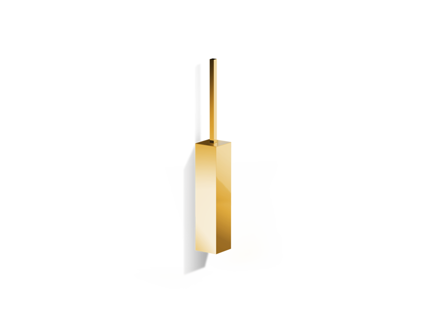 Toilettenbürstengarnitur Corner - Wandmontiert - WBG - Gold