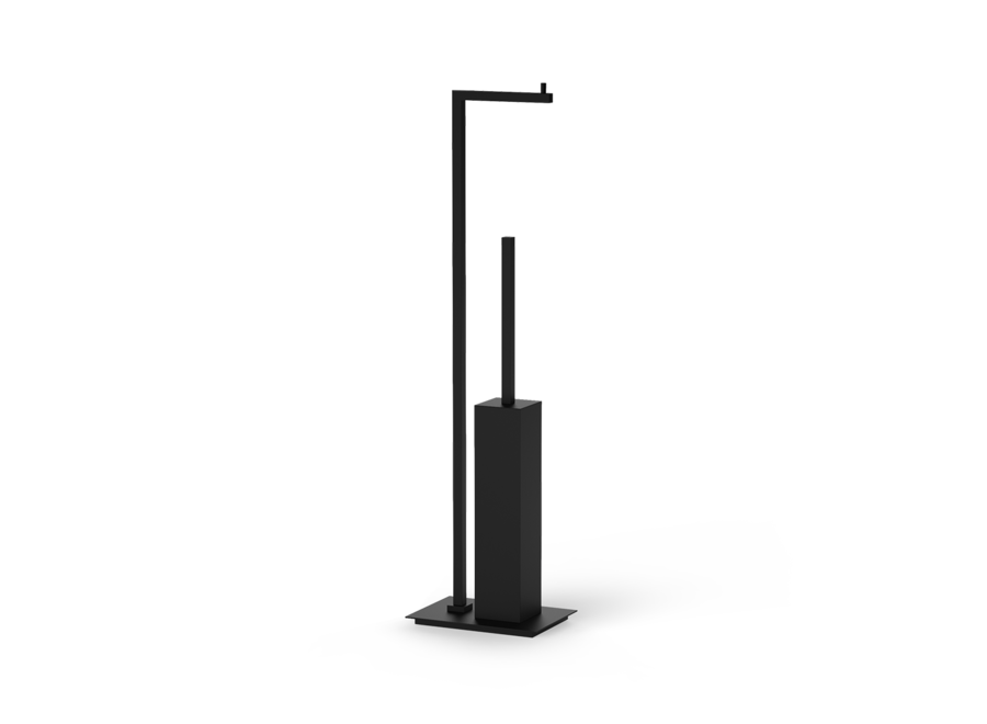 Toiletborstelset 'Corner' - SBK - Black matt