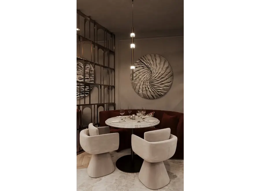 Chaise de salle à manger Anna - Greige