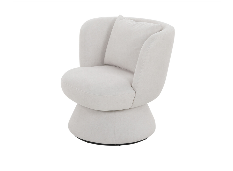 Drehsessel Anna - Greige Cashmere