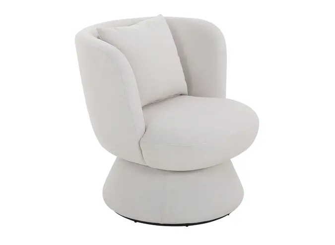 Draaifauteuil Anna - Greige Cashmere
