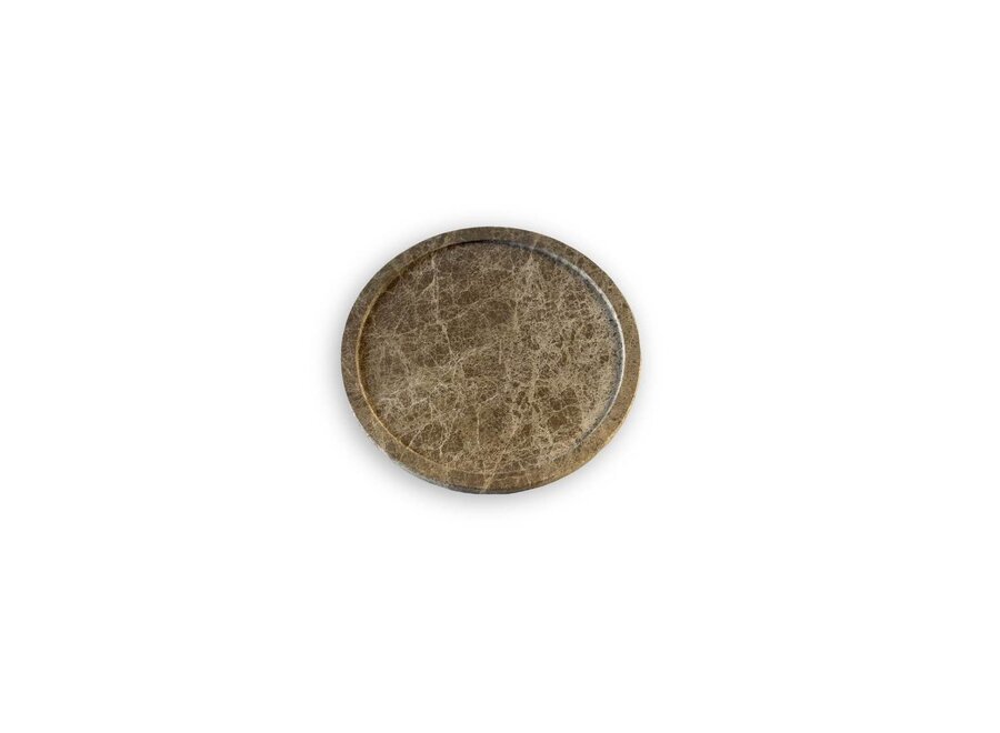 Tray 'Emperador' - round