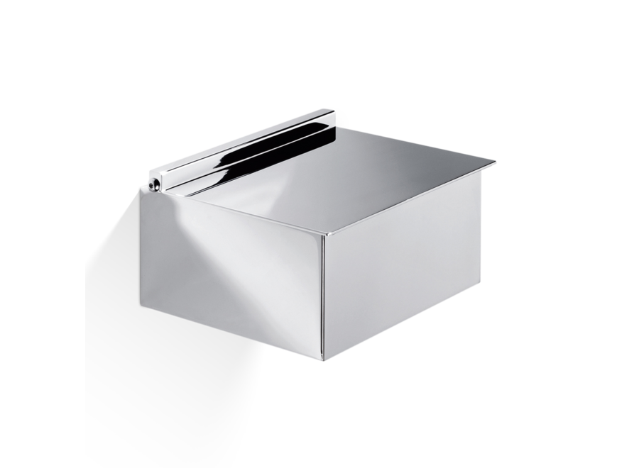 Doos voor vochtige doekjes 'Corner' - Wandbevestiging - FB 2 - Chrome