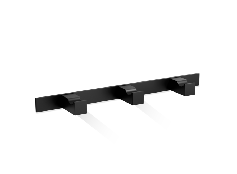 Hakenrek  'Corner' - Hak 3 - Black matt