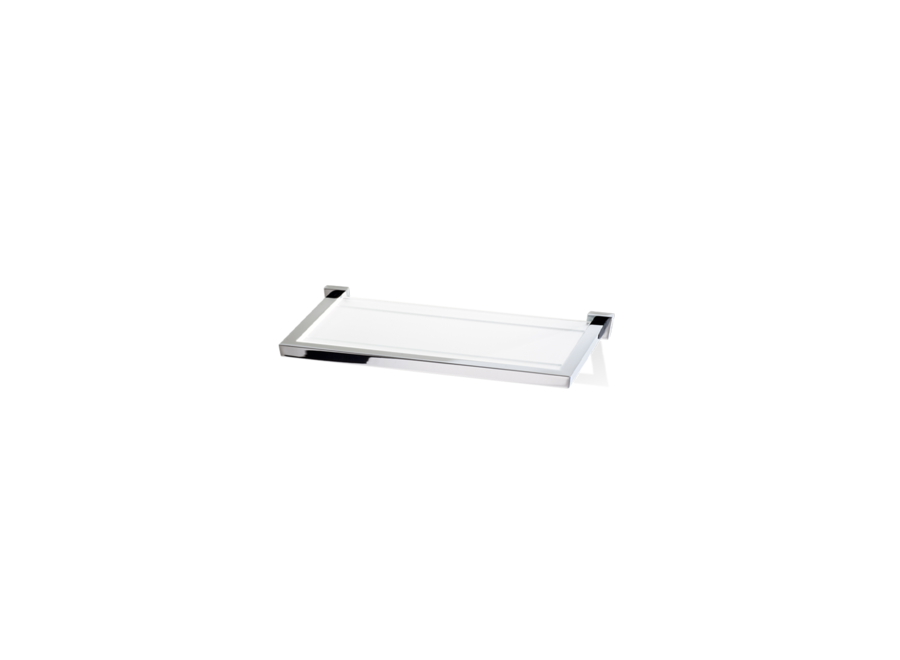 Glasboden mit Rahmen Corner - GLA 30 - Chrome