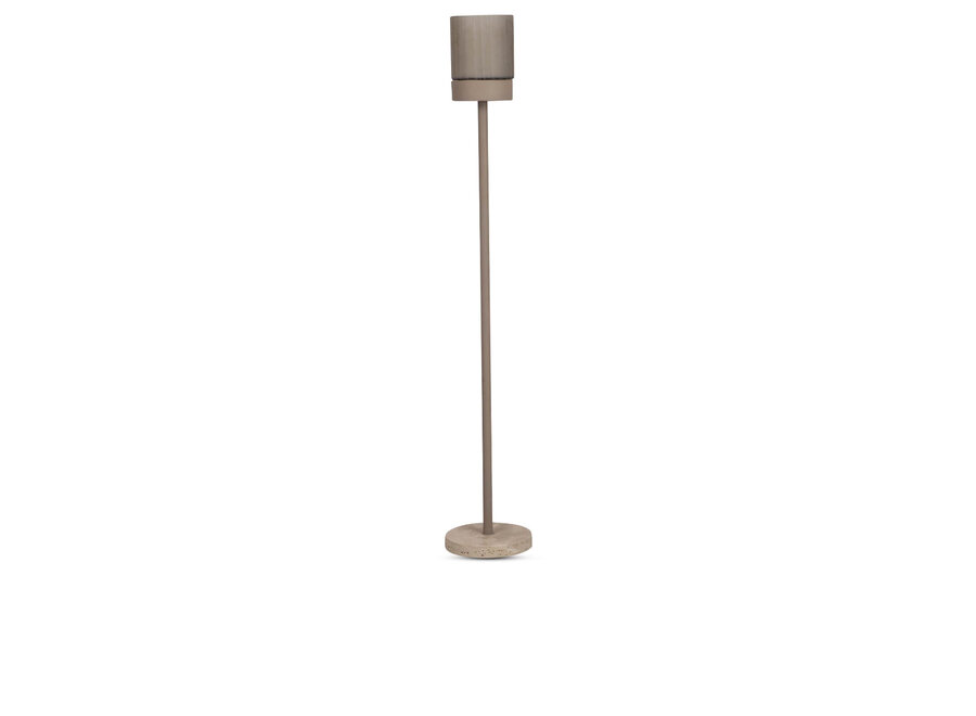 Floor candlestick 'Mist' Smoke