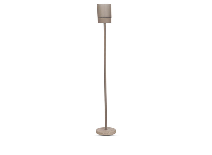 Floor candlestick 'Mist' Smoke
