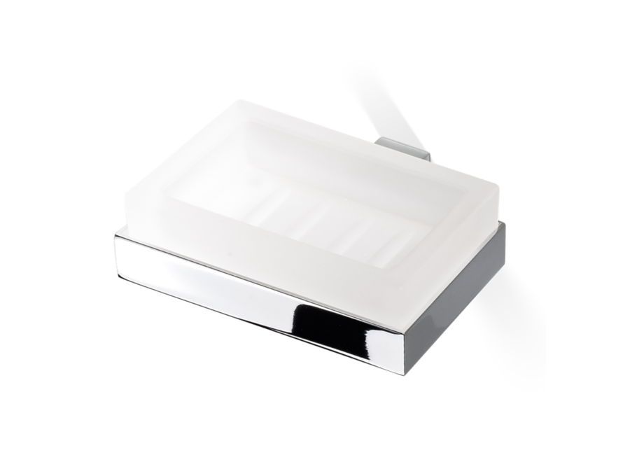 Zeepbakje 'Corner' - Wandbevestiging - WSS - Chrome